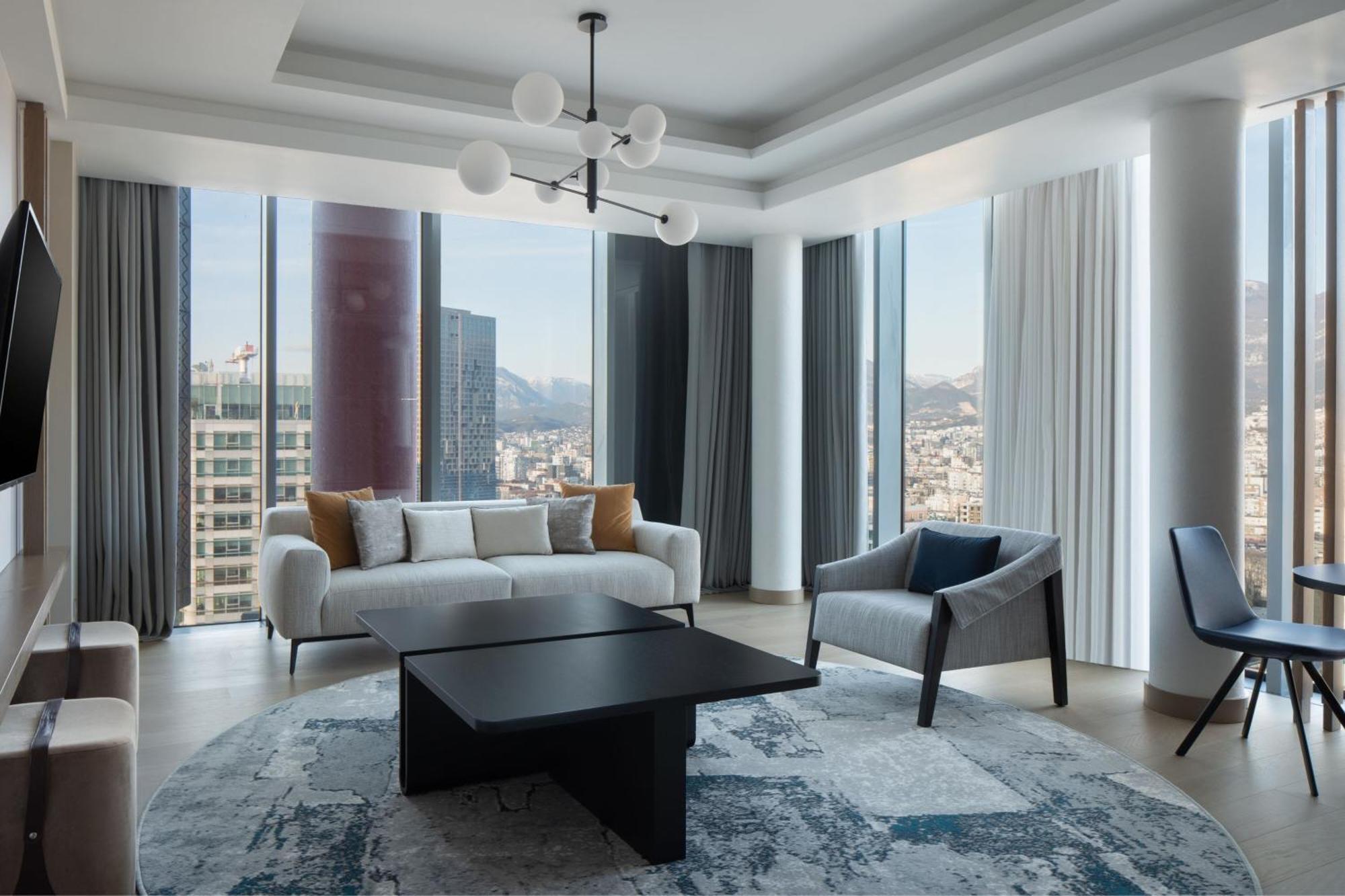 Tirana Marriott Hotel Bagian luar foto