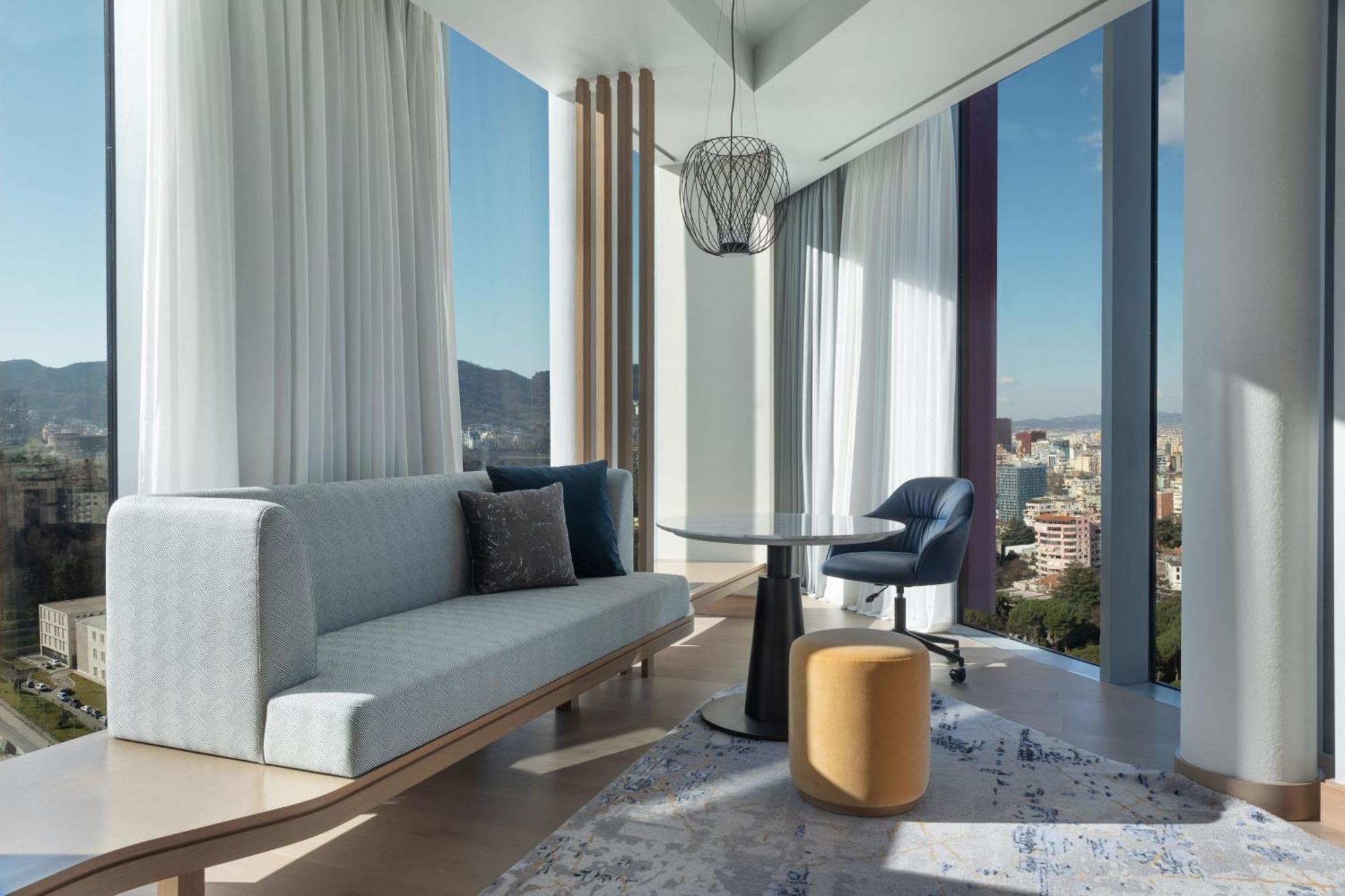 Tirana Marriott Hotel Bagian luar foto